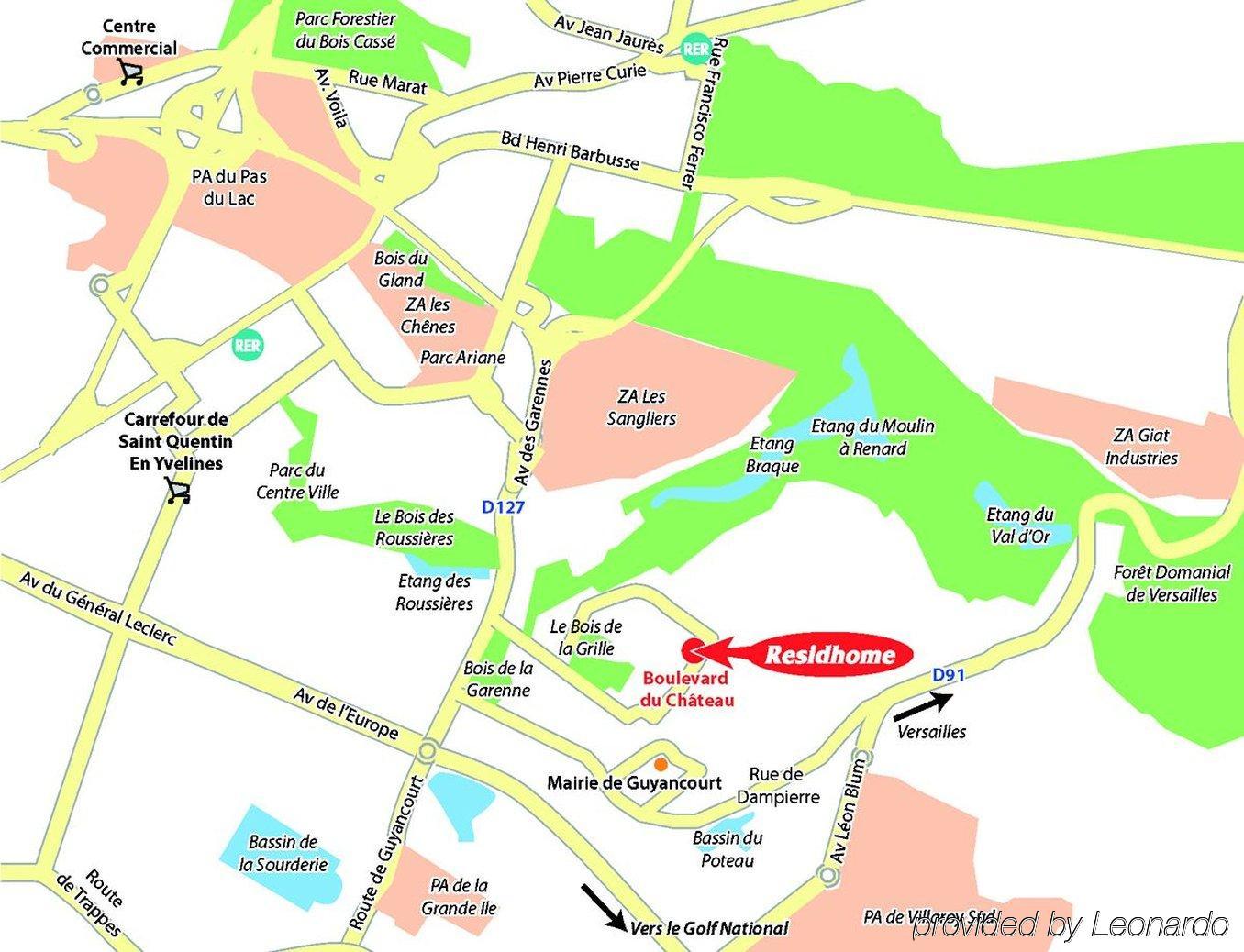 Residhome Paris-Guyancourt Ngoại thất bức ảnh